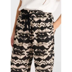 Pantalon droite LOMY noir Mina
