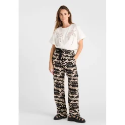 Pantalon droite LOMY noir Mina