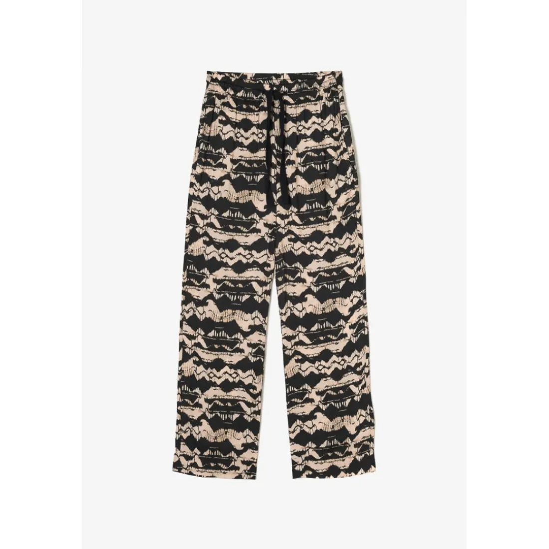 Pantalon droite LOMY noir Mina