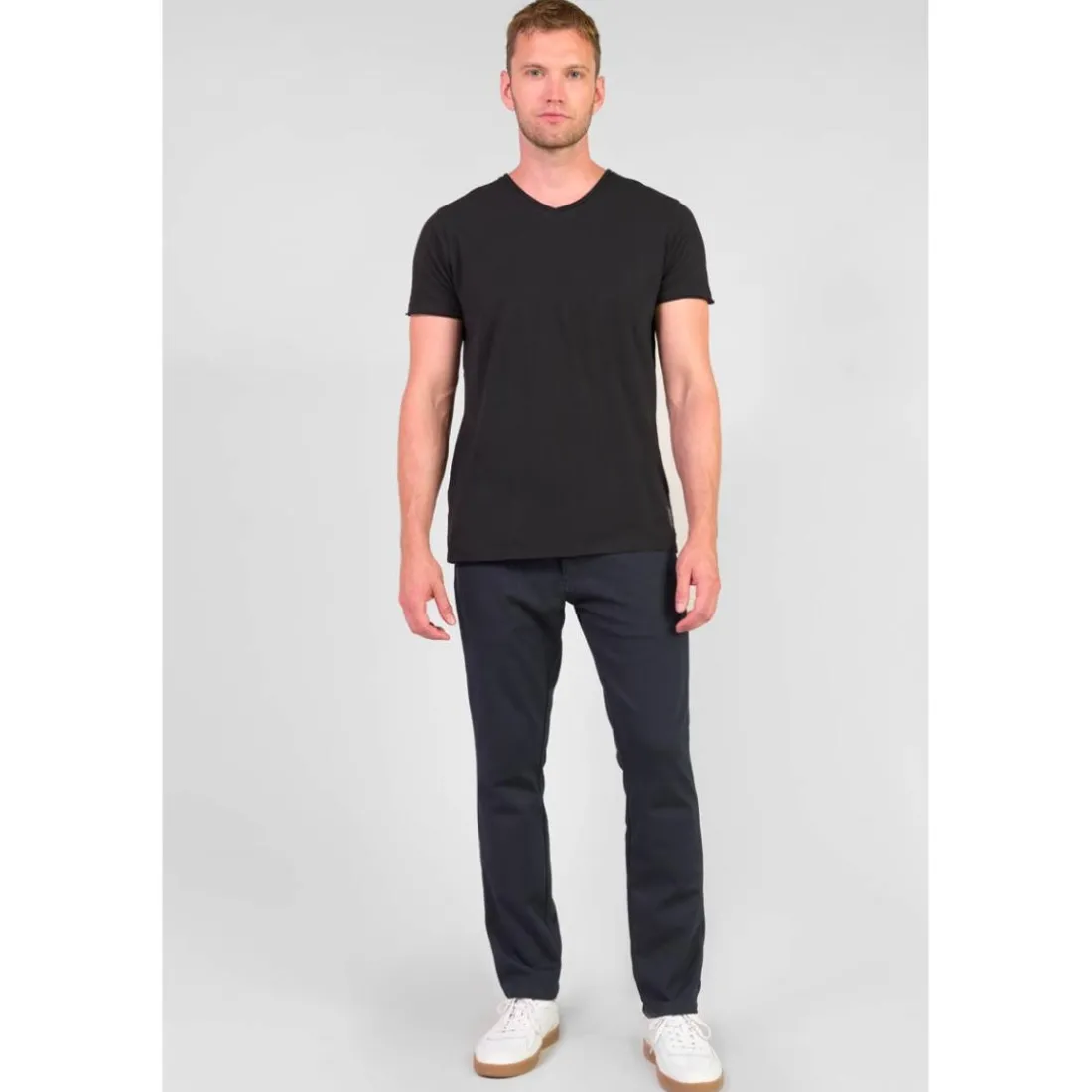Pantalon droite MARO bleu Gary