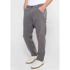Pantalon droite MECANIK gris Cael