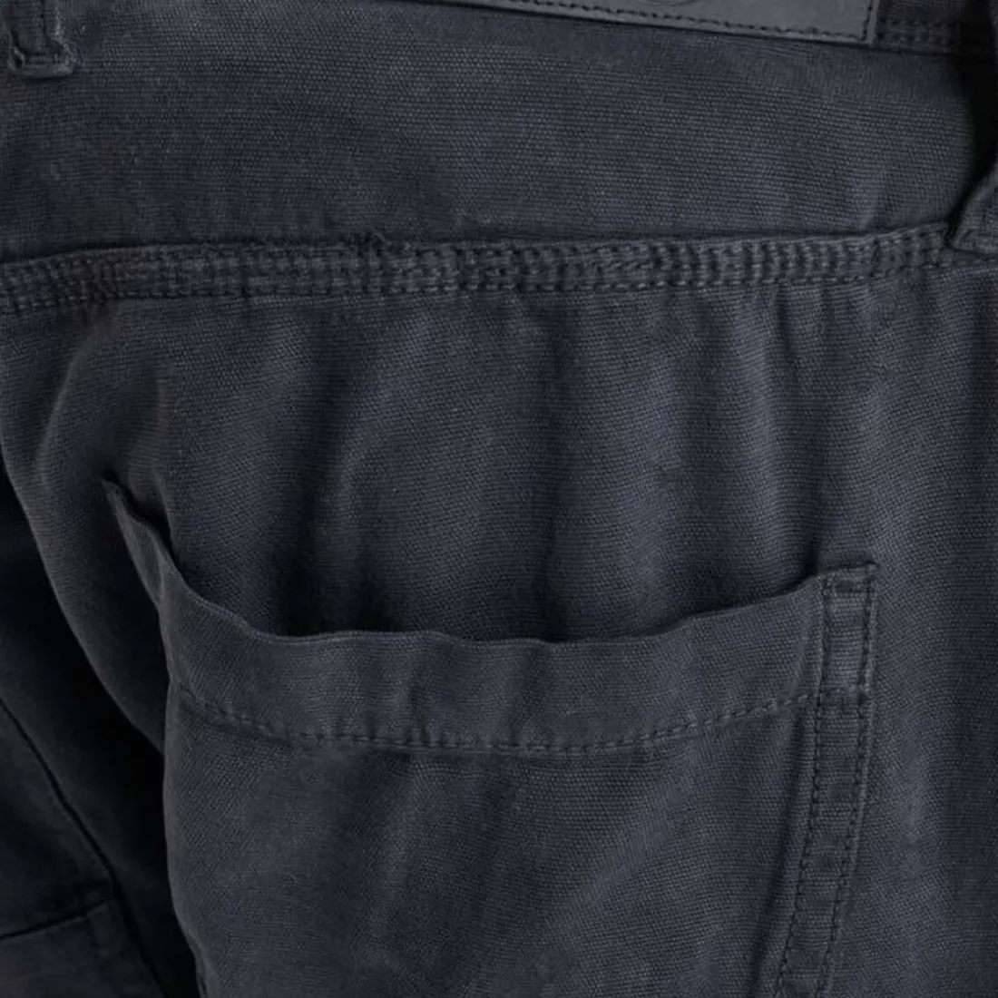 Pantalon droite MECANIK noir Todd