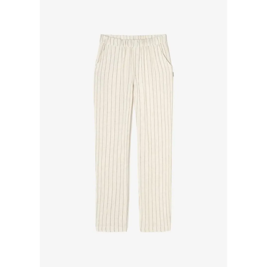 Pantalon droite OLIVER blanc Vivi en viscose