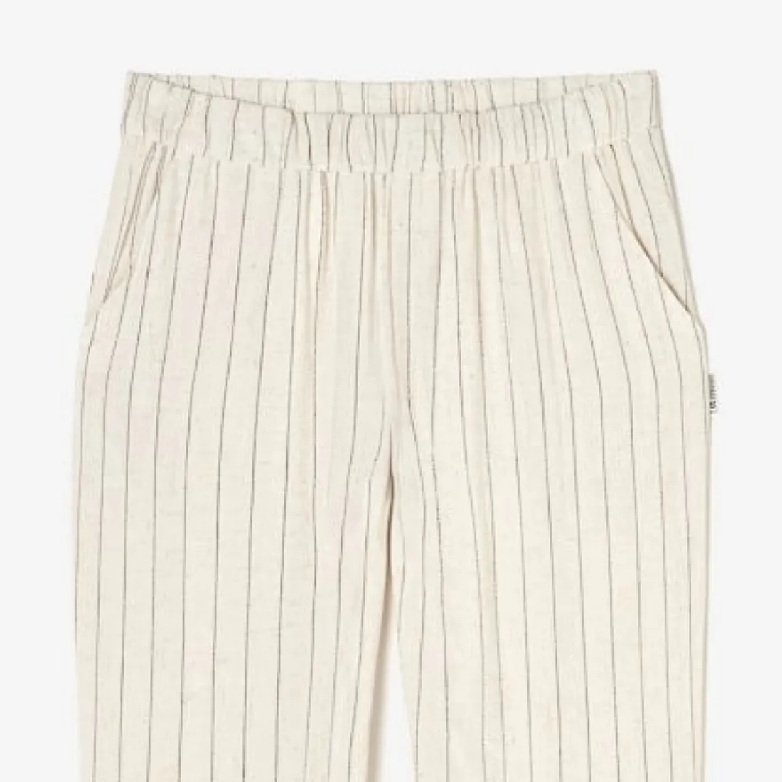 Pantalon droite OLIVER blanc Vivi en viscose
