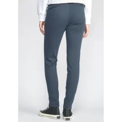 Pantalon dyli bleu marine en coton