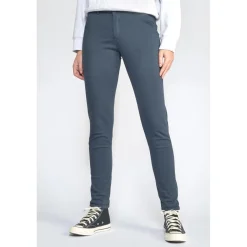 Pantalon dyli bleu marine en coton