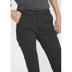 Pantalon dyli noir en coton