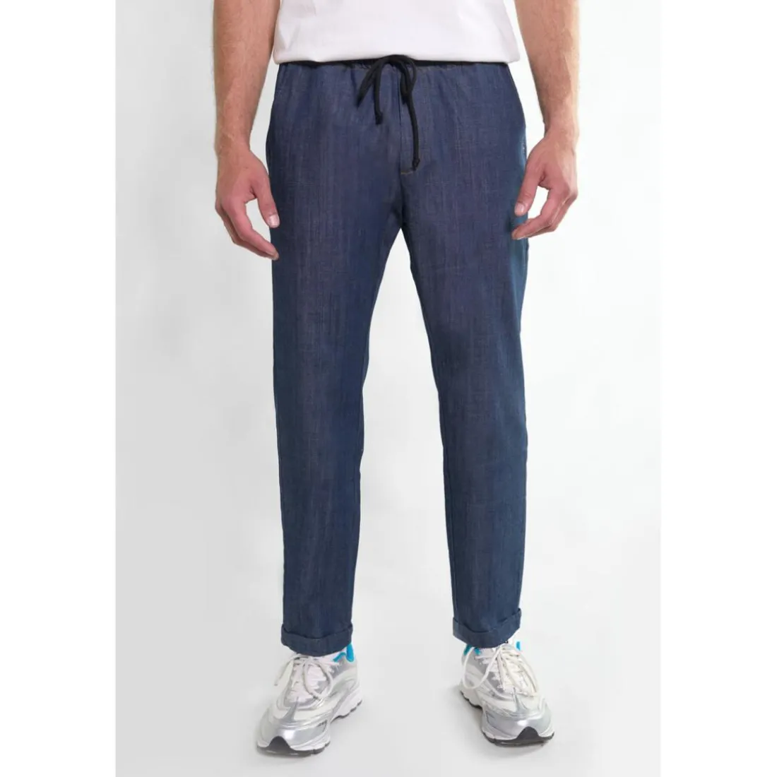 Pantalon en jeans Hasuko Japan Rags bleu Blake