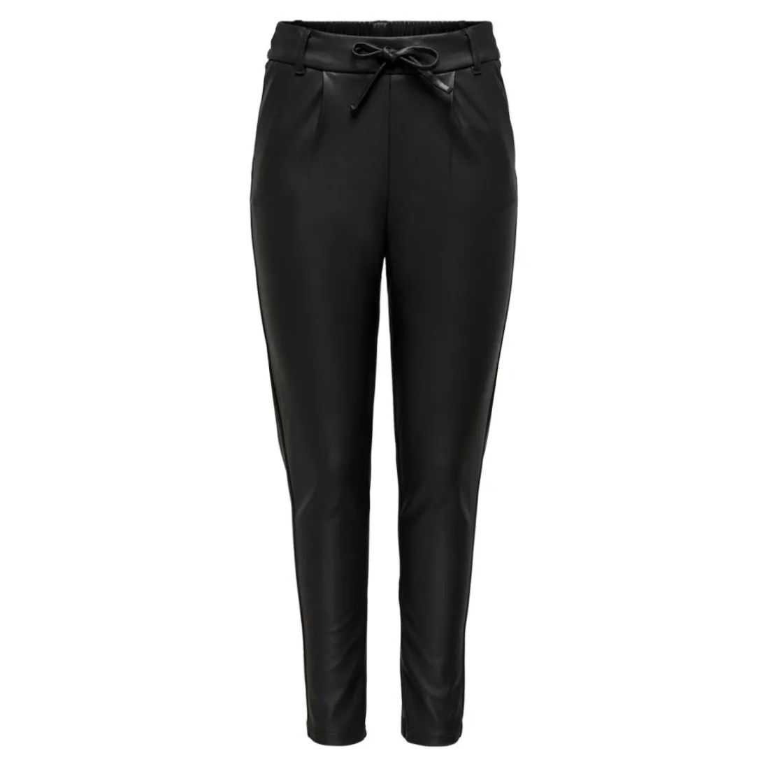 Pantalon fermeture par ceinture noir Nola