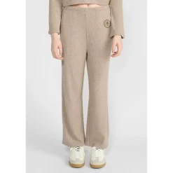 Pantalon fille, droite ARIZEGI marron Yule en viscose