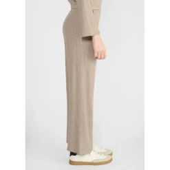 Pantalon fille, droite ARIZEGI marron Yule en viscose