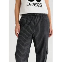 Pantalon fille, droite ZITAGI gris Iris