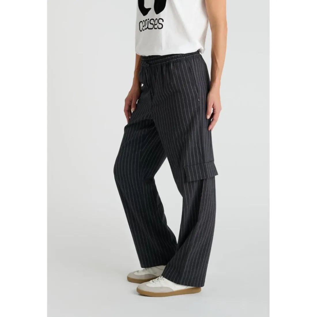 Pantalon fille, droite ZITAGI gris Iris