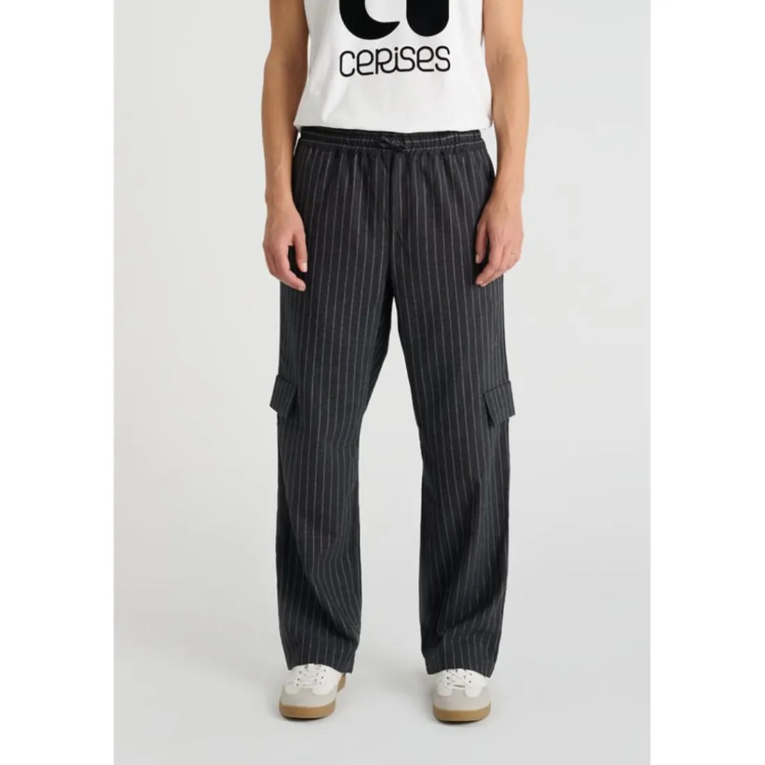 Pantalon fille, droite ZITAGI gris Iris