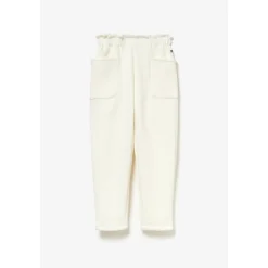 Pantalon fille, jogpant GUINGI blanc