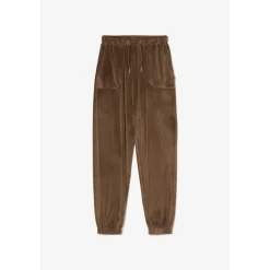 Pantalon fille, jogpant MOCHAGI marron