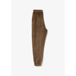 Pantalon fille, jogpant MOCHAGI marron