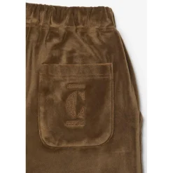 Pantalon fille, jogpant MOCHAGI marron