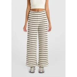 Pantalon flare SALOMEGI multicolore en coton Zola