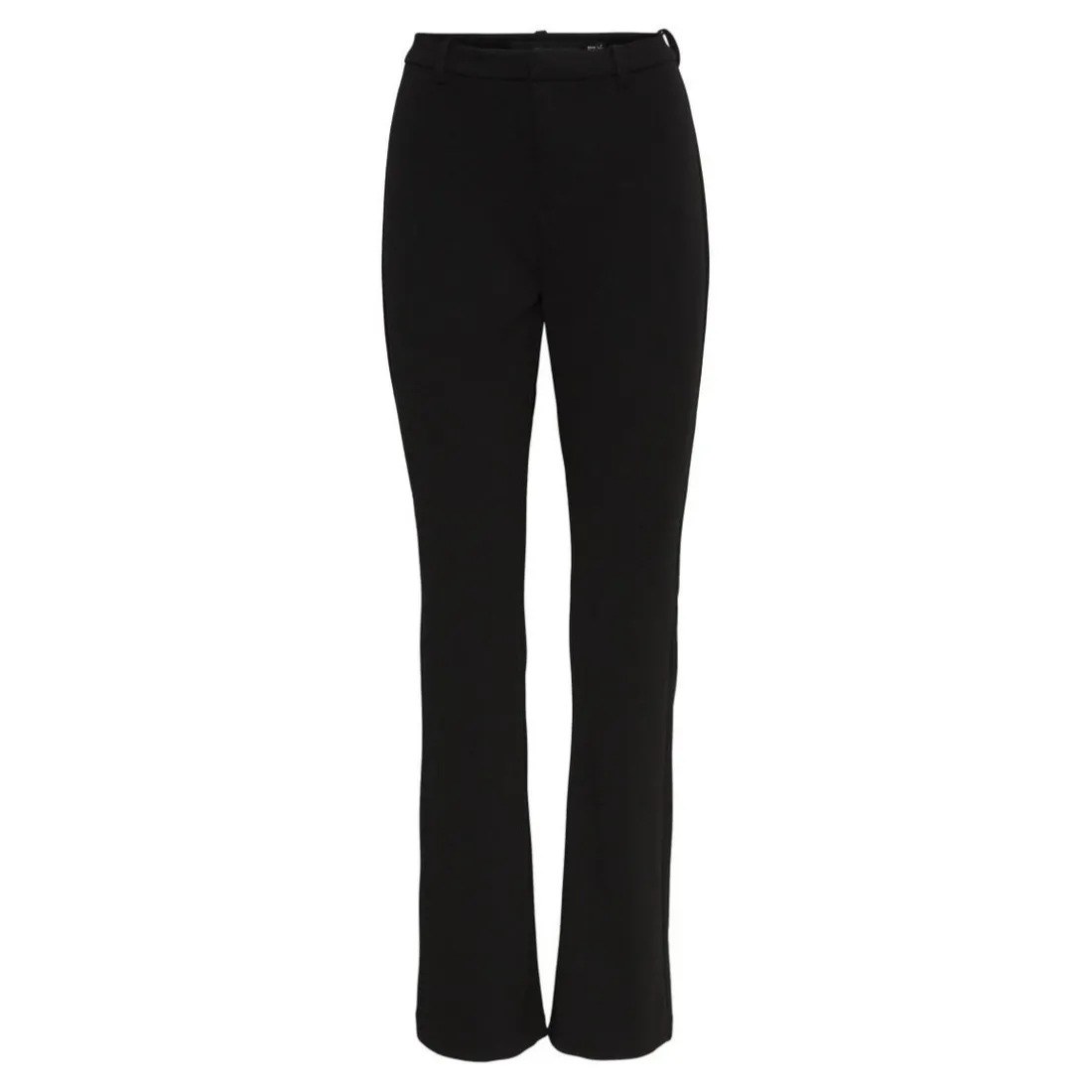 Pantalon Flared Fit Taille moyenne noir Eden