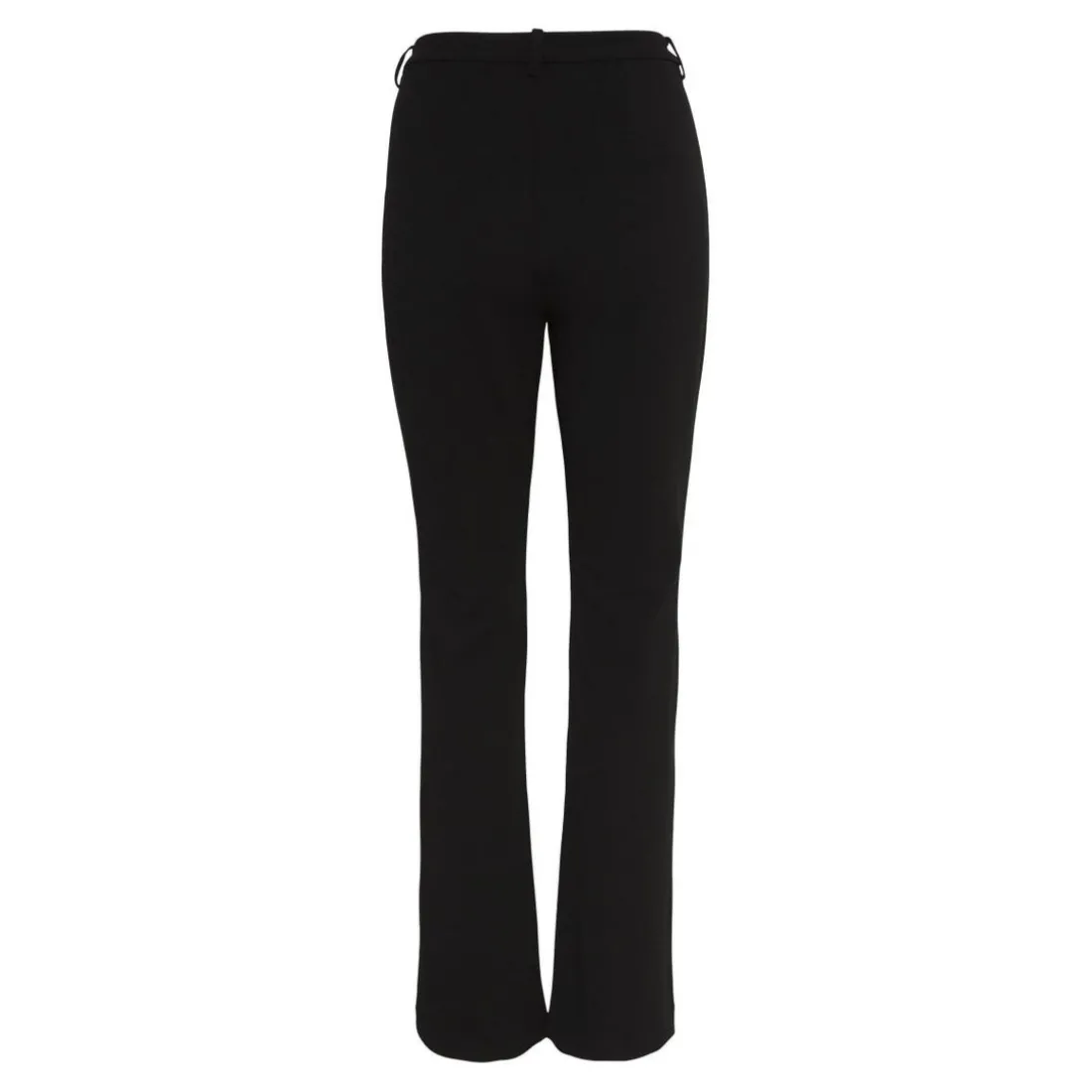 Pantalon Flared Fit Taille moyenne noir Eden