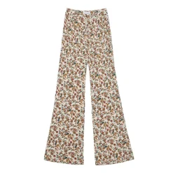 Pantalon floral SONNY VELOURS multicolore