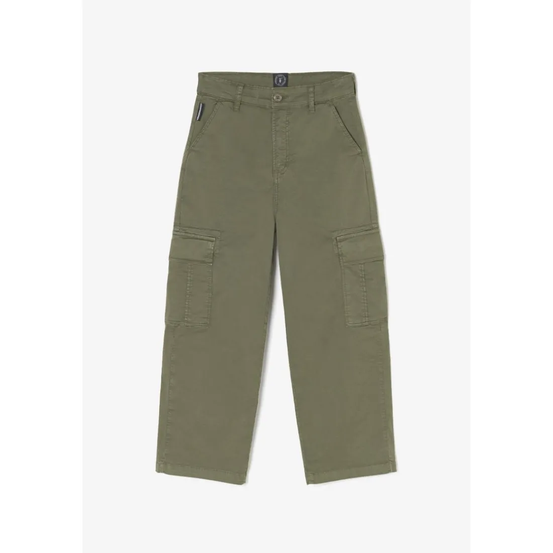 Pantalon garçon, cargo TRITON kai Jarl kaki en coton