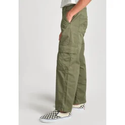 Pantalon garçon, cargo TRITON kai Jarl kaki en coton