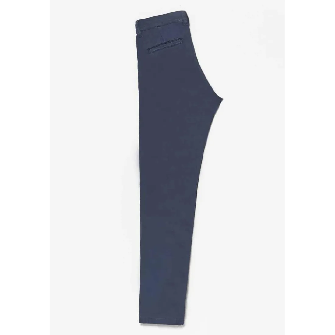 Pantalon garçon, chino Jasbo bleu nuit en coton
