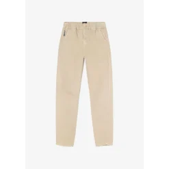 Pantalon garçon, jogpant JOGG beige Alan en coton