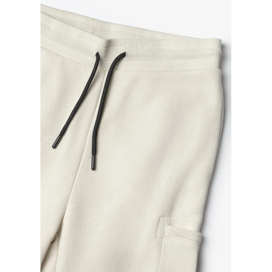 Pantalon garçon, jogpant YOTABO gris en coton