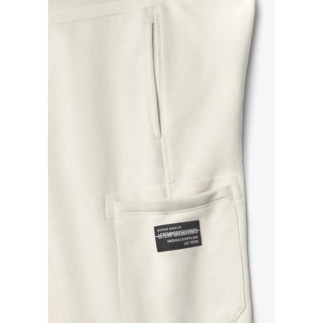 Pantalon garçon, jogpant YOTABO gris en coton