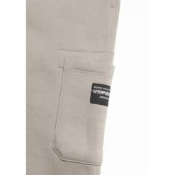 Pantalon garçon, jogpant YOTYBO blanc en coton