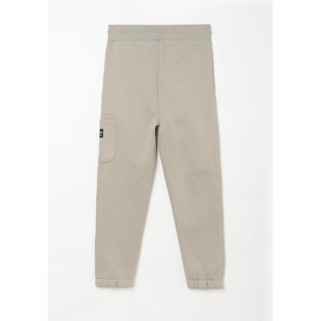 Pantalon garçon, jogpant YOTYBO blanc en coton