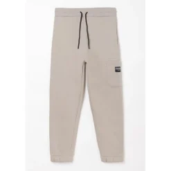 Pantalon garçon, jogpant YOTYBO blanc en coton