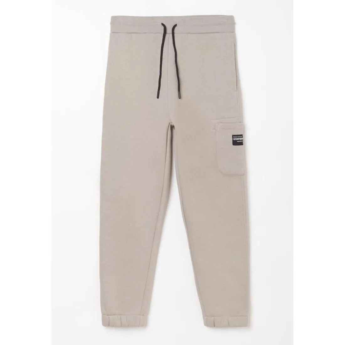 Pantalon garçon, jogpant YOTYBO blanc en coton