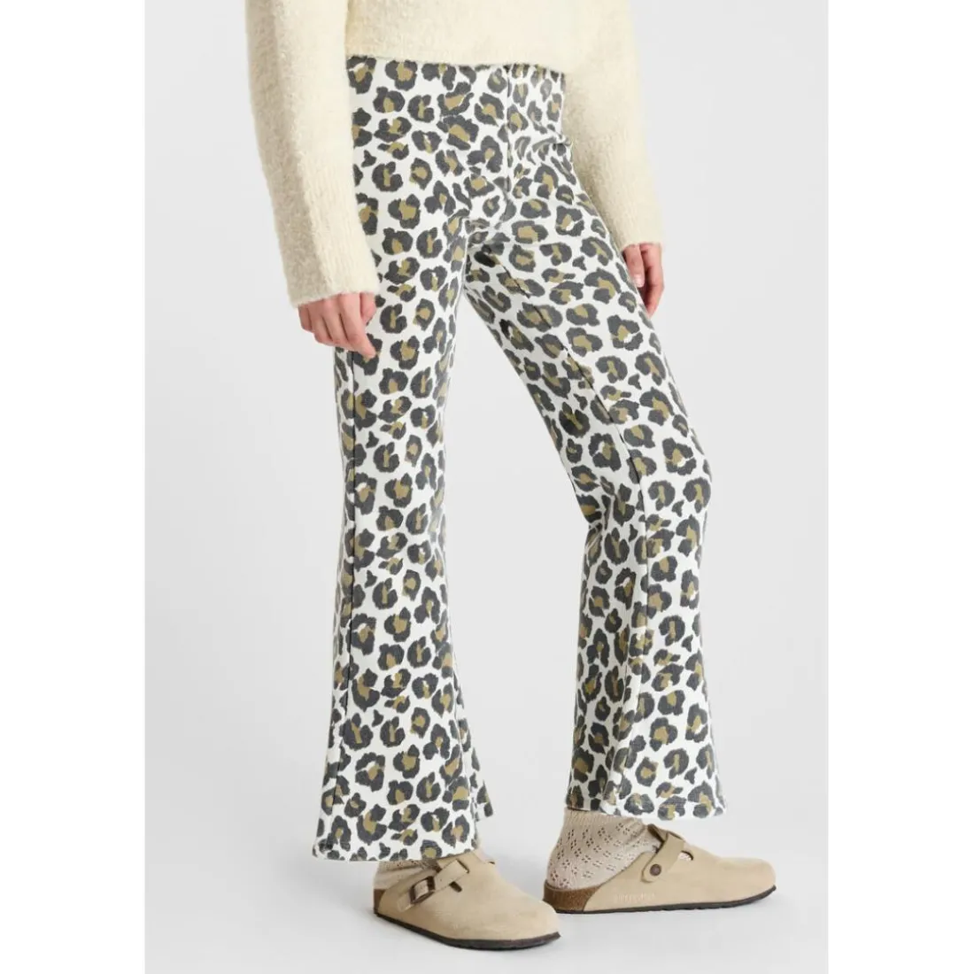 Pantalon jogpant marron Sia en coton