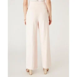 Pantalon large rose