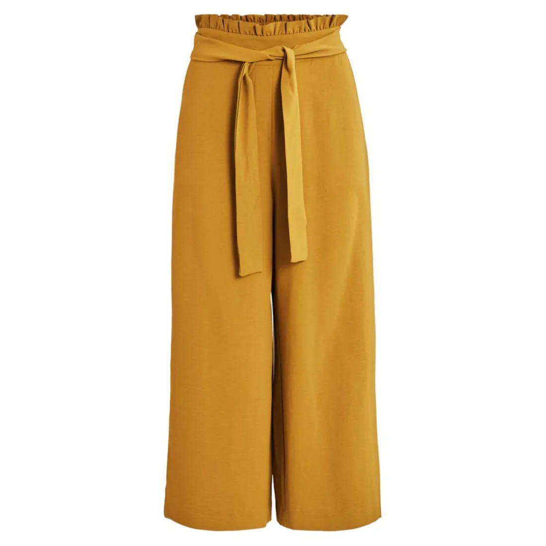 Pantalon loose fit moutarde