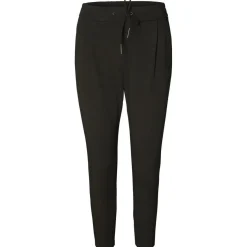 Pantalon Loose Fit Taille moyenne vert en viscose Maia