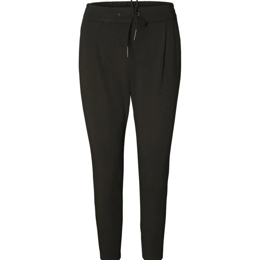 Pantalon Loose Fit Taille moyenne Pleine longueur vert en viscose Lucie