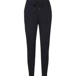 Pantalon Loose Fit Taille moyenne Pleine longueur bleu en viscose Fern