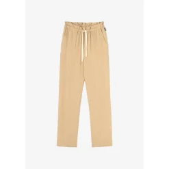 Pantalon loose, large CANCUN beige Maya