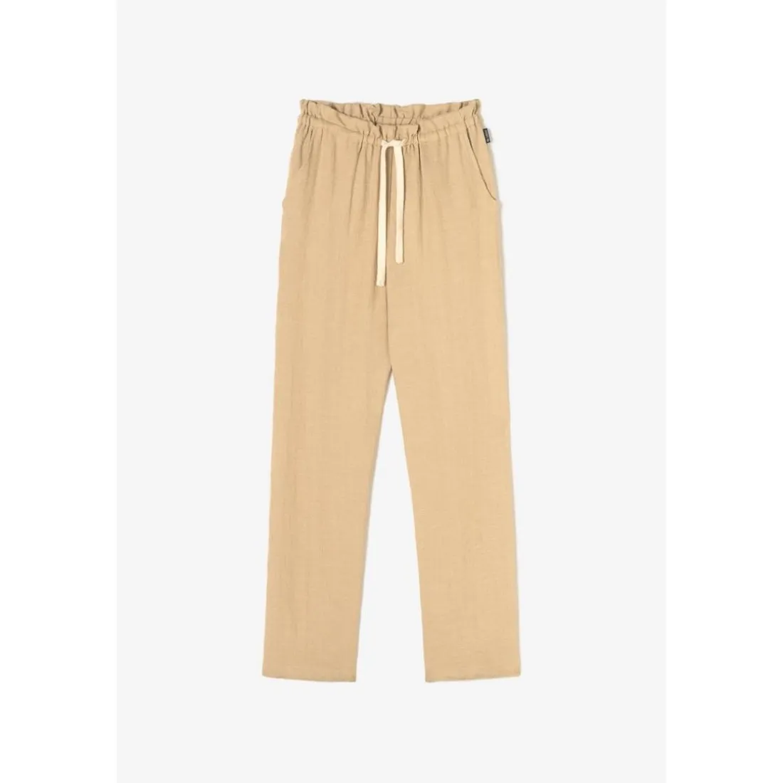 Pantalon loose, large CANCUN beige Maya