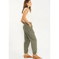 Pantalon loose, large COSYARMY vert