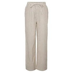 Pantalon loose string en coton Sally beige Quin