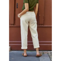 Pantalon MARISOL - Ecru en coton