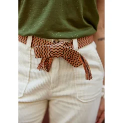 Pantalon MARISOL - Ecru en coton