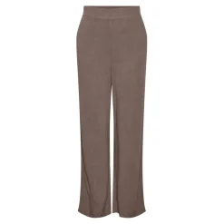 Pantalon marron en viscose Vinsty Eva