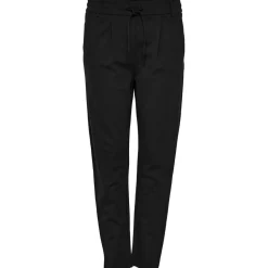 Pantalon noir en viscose Anna
